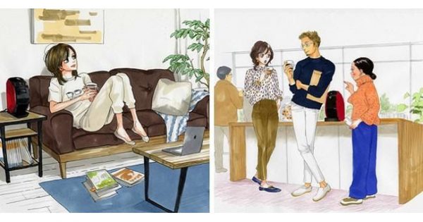 ネスカフェと『働きマン』がコラボ 安野モヨコが描き下ろした特別コンテンツも