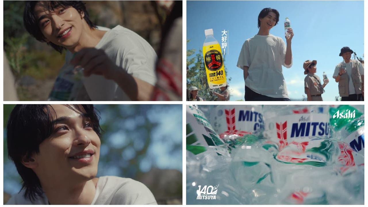 1～6月は前年比約105％ 夏に向けた三ツ矢サイダー新CM、アサヒ飲料