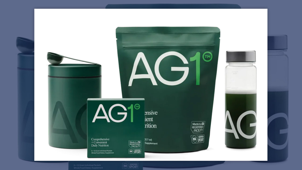 アメリカより届いたばかり AG1 サプリメント 約30食分＋おまけ1パック