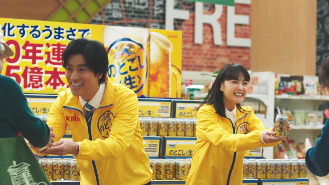 酒税改正に向けブランド強化 「キリン のどごし〈生〉」新CMで信頼感を訴求