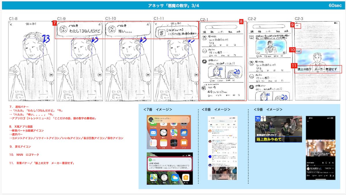 BOVA縦型動画部門グランプリの資生堂「Numbers」 スマホ撮影で