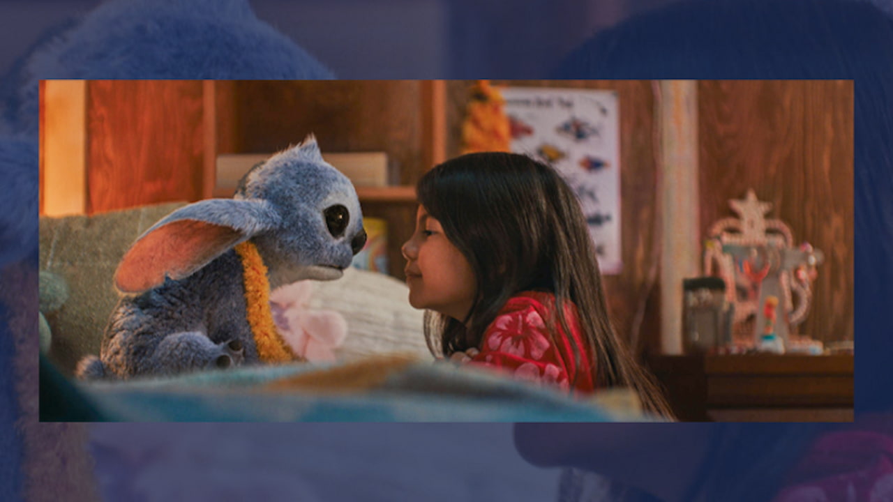 スティッチテレビ ラナ、スティッチが噛みついている20V型の液晶テレビ - BCN＋R