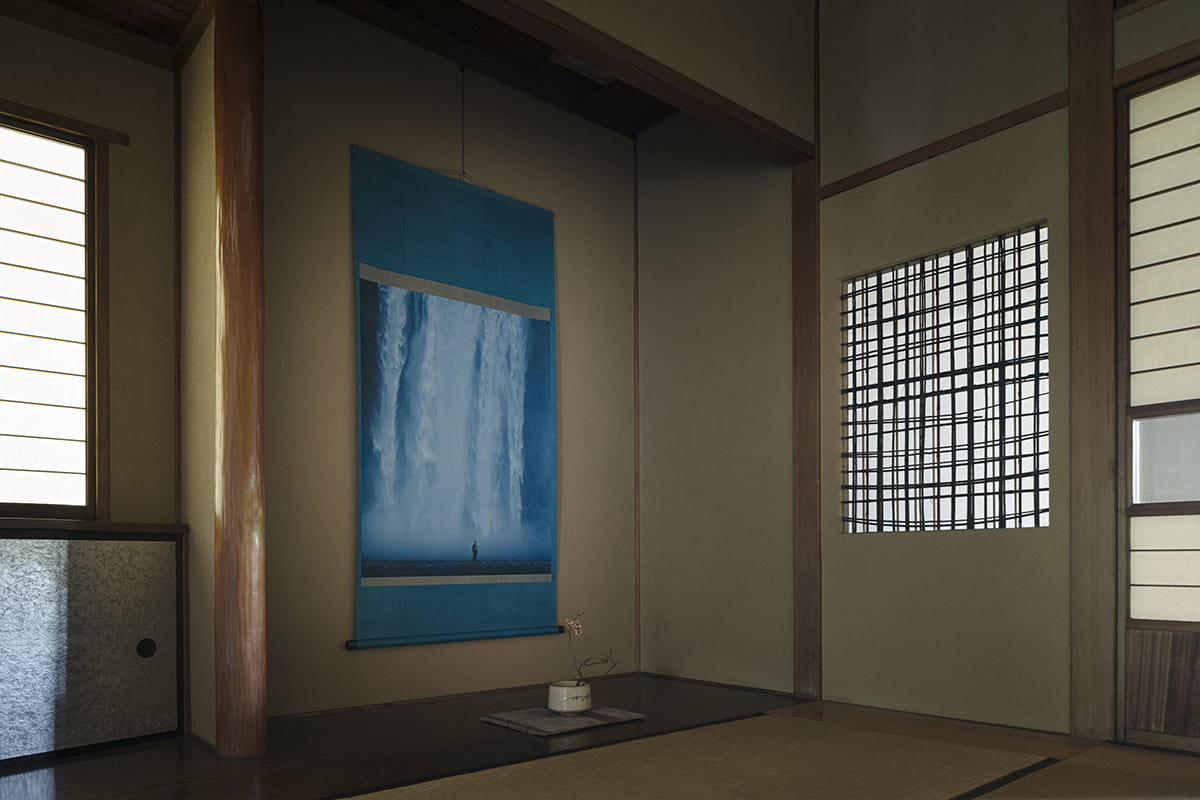 旧朝倉家住宅で開催中の「FOSS Satellite Exhibition Mikiya Takimoto」