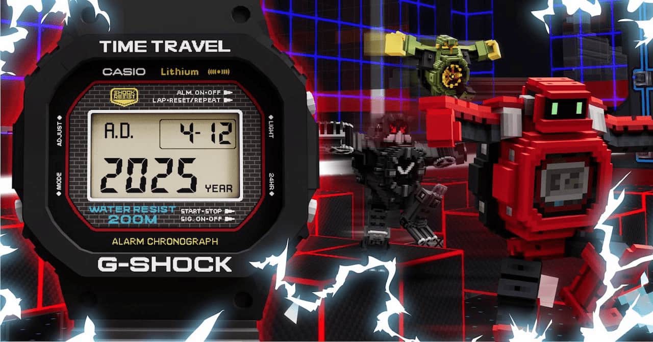 G-SHOCKとメタバース(仮想空間)プラットフォーム「The Sandbox」のコラボキービジュアル