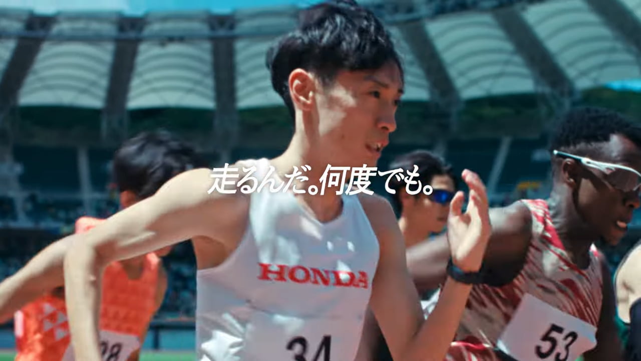 【うに】田中・永井・本田 世界陸上が9月13日開幕 ホンダが特別CM公開、大会公式車両なども提供