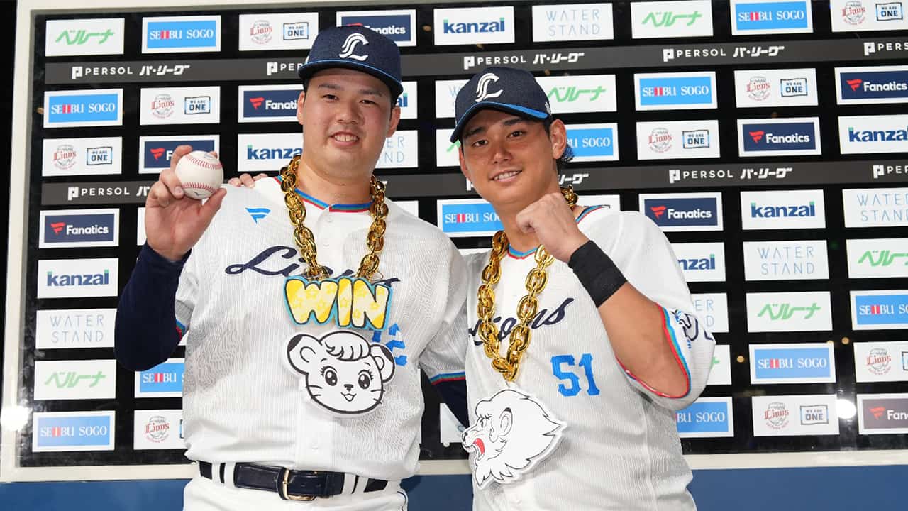 埼玉西武ライオンズ 西川愛也 ビッグチェーンネックレス 埼玉西武ライオンズ 西川愛也 ミニビッグチェーンネックレス