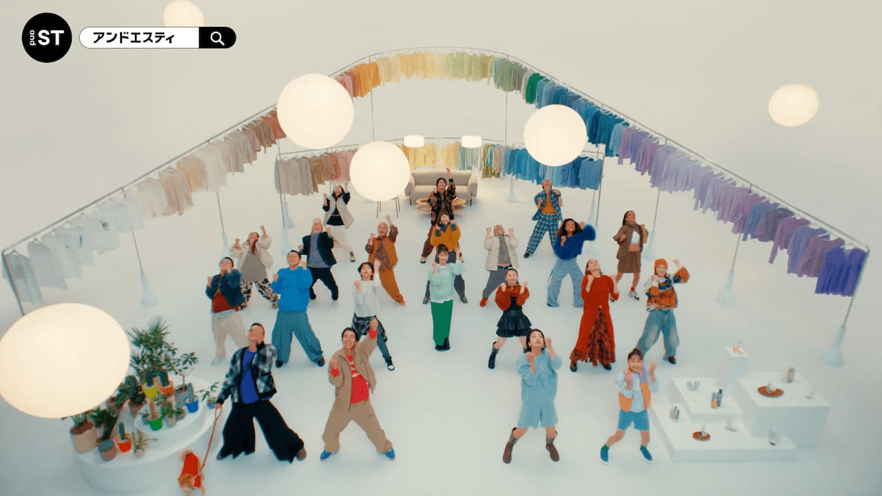 写真 CM カット 「ダンス and ST」篇