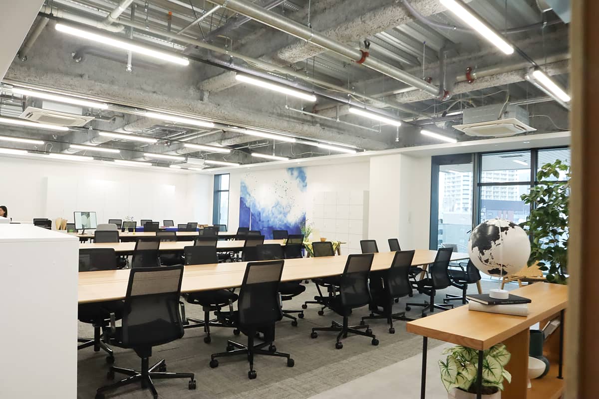 フルセットアップのフロア。