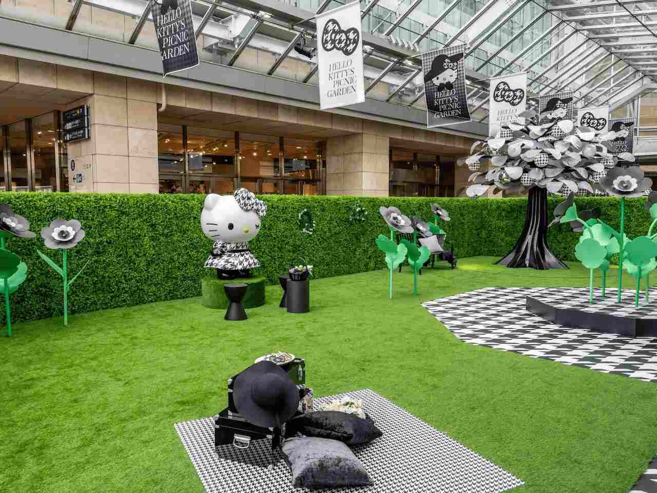 写真 芝生のピクニックエリア