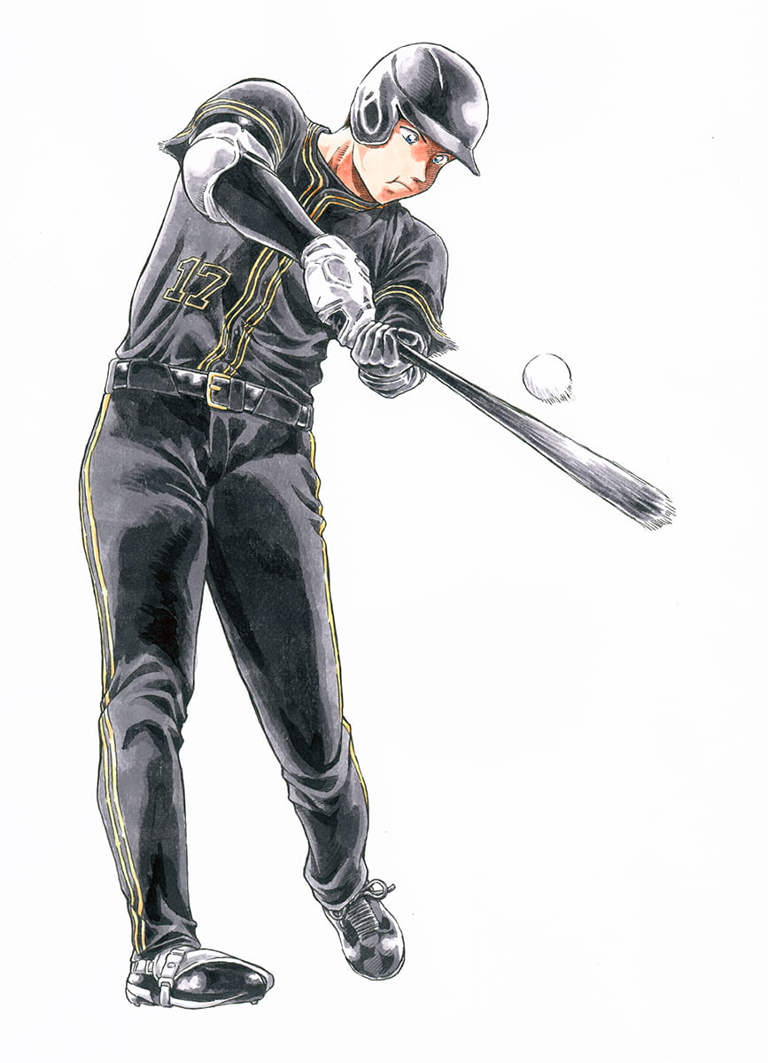青山氏が描いた大谷選手©青山剛昌/協力:小学館
