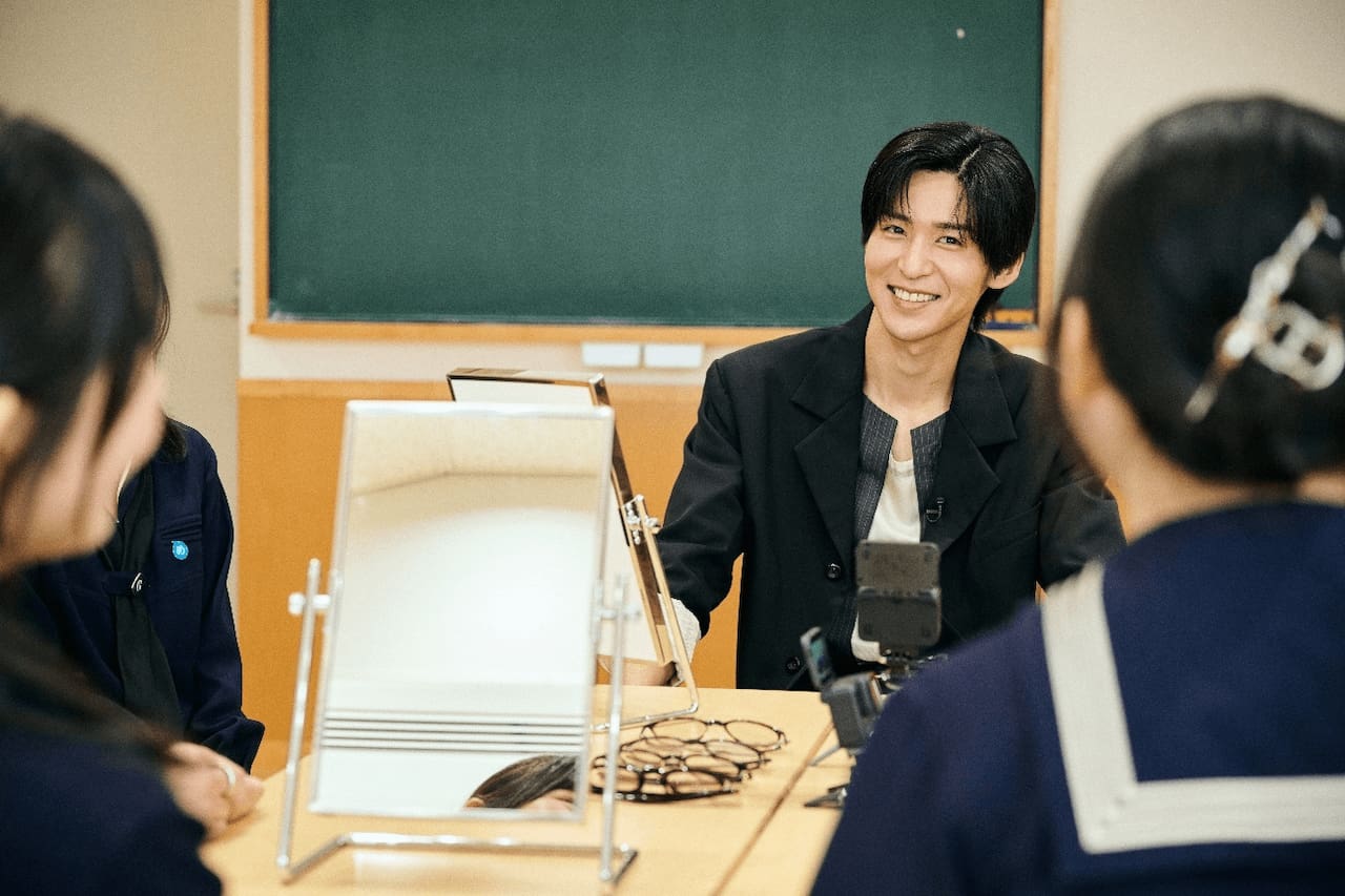 写真 人物 ブランドアンバサダーの目黒さん