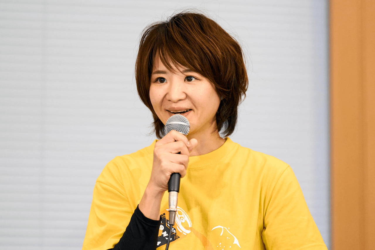 写真 人物 ヤッホーブルーイング ごらく課(ブランドプロモーション) ユニットディレクター 河津愛美 氏