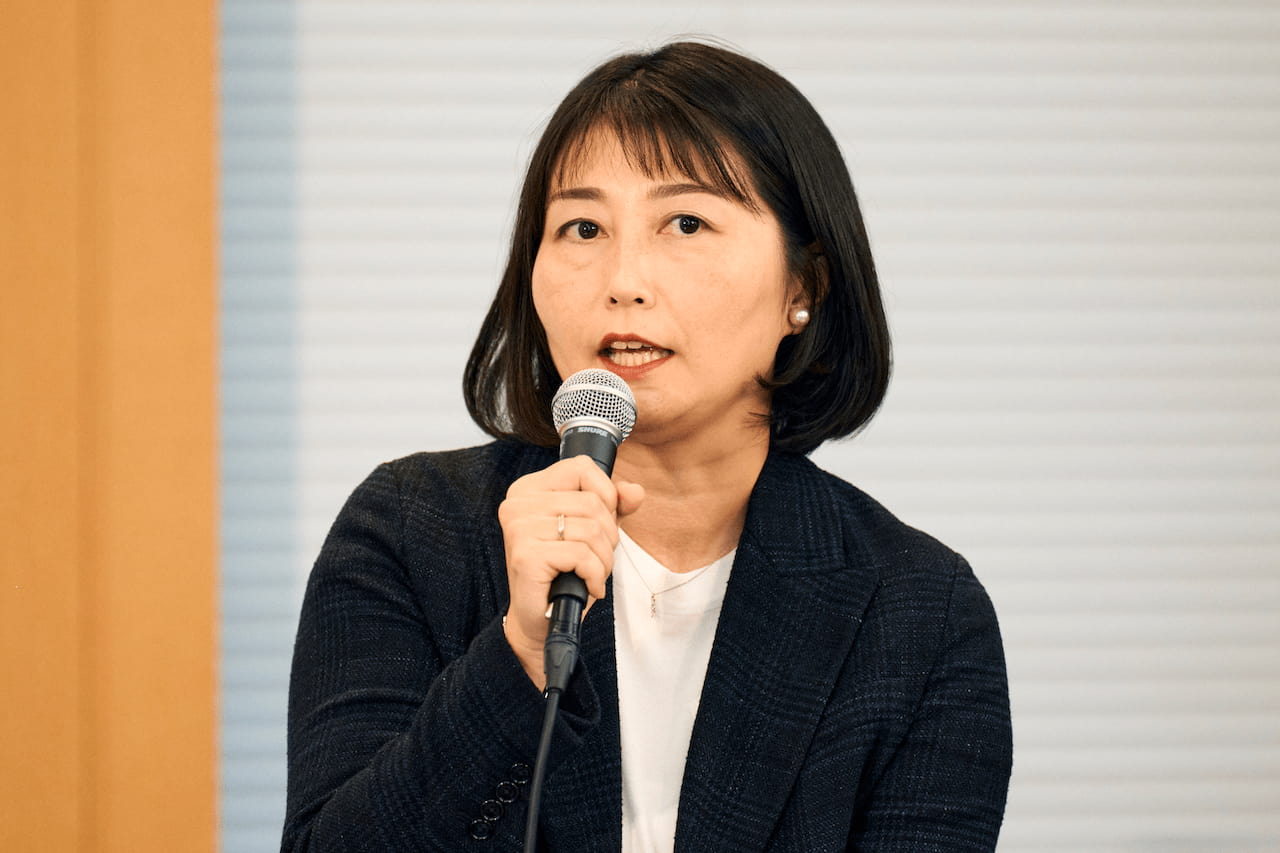 写真 人物 日本経済新聞社 メディアビジネス ソリューション推進ユニット オペレーショングループ 部長 大郷真由 氏