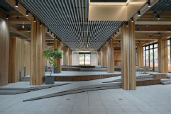 写真 Dialogueをテーマにした1階の様子