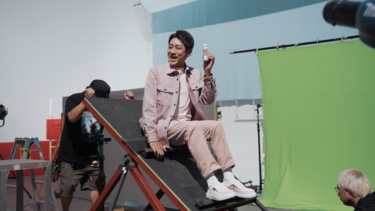 メイキングカットの一部。