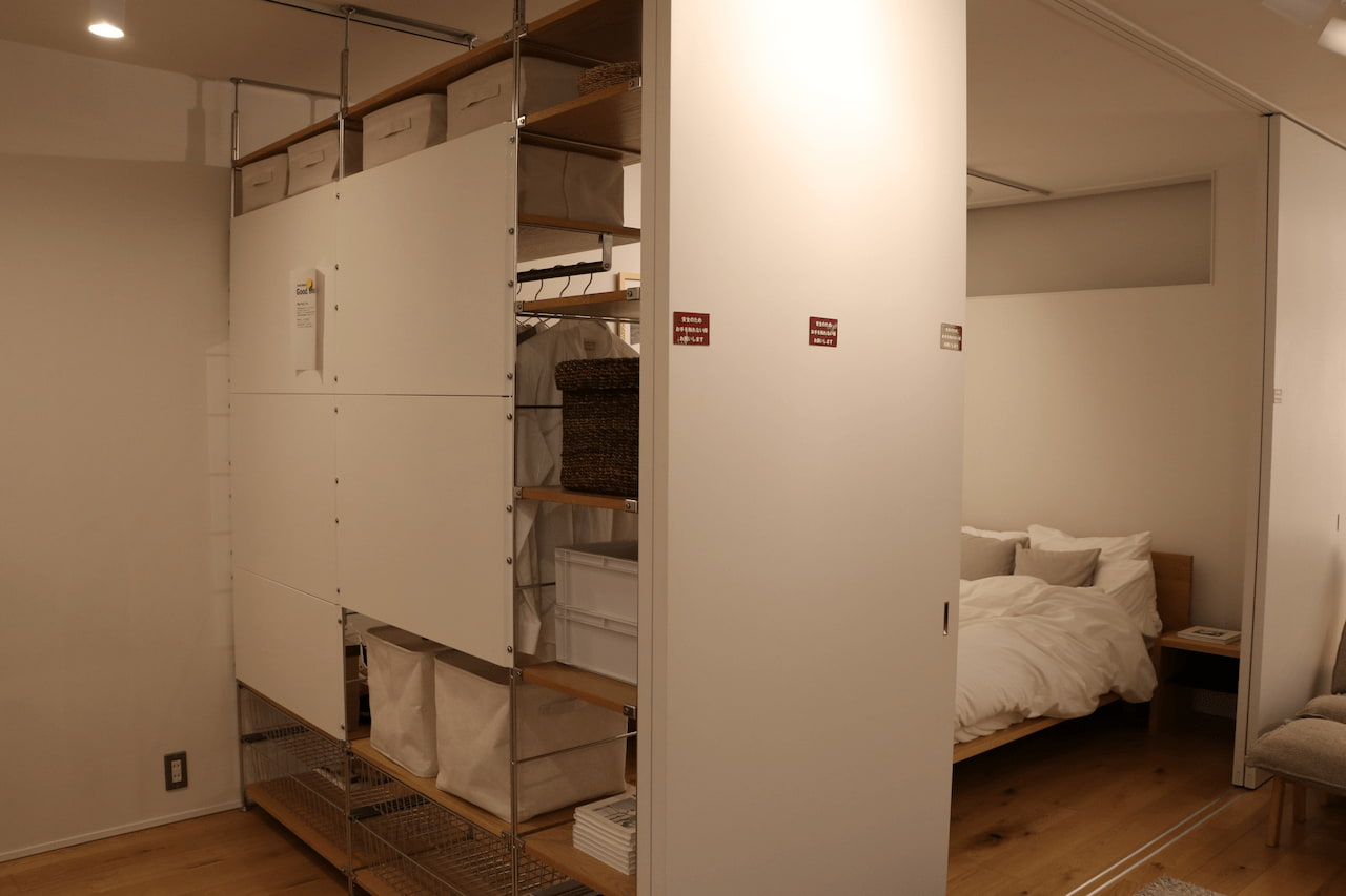 写真 可変性のあるクローゼット・シェル