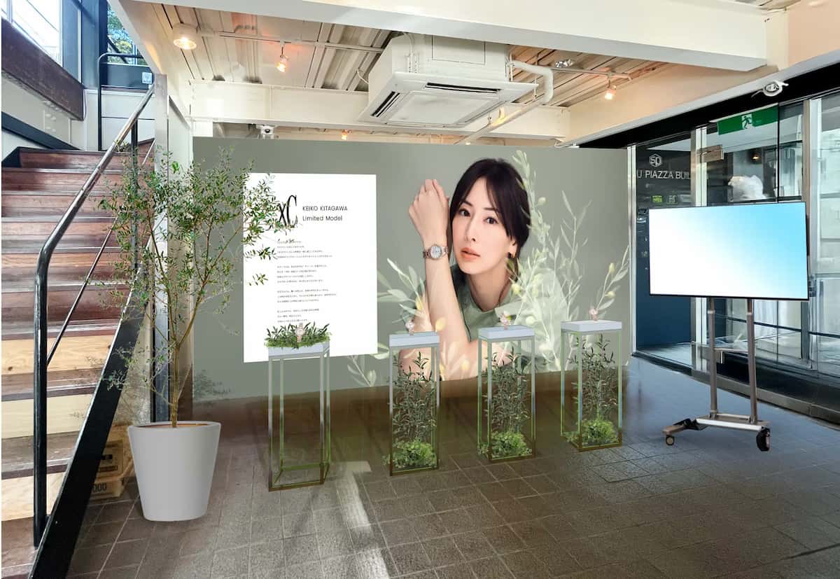 シチズンクロスシーのイメージキャラクター14年目、北川景子さん監修の