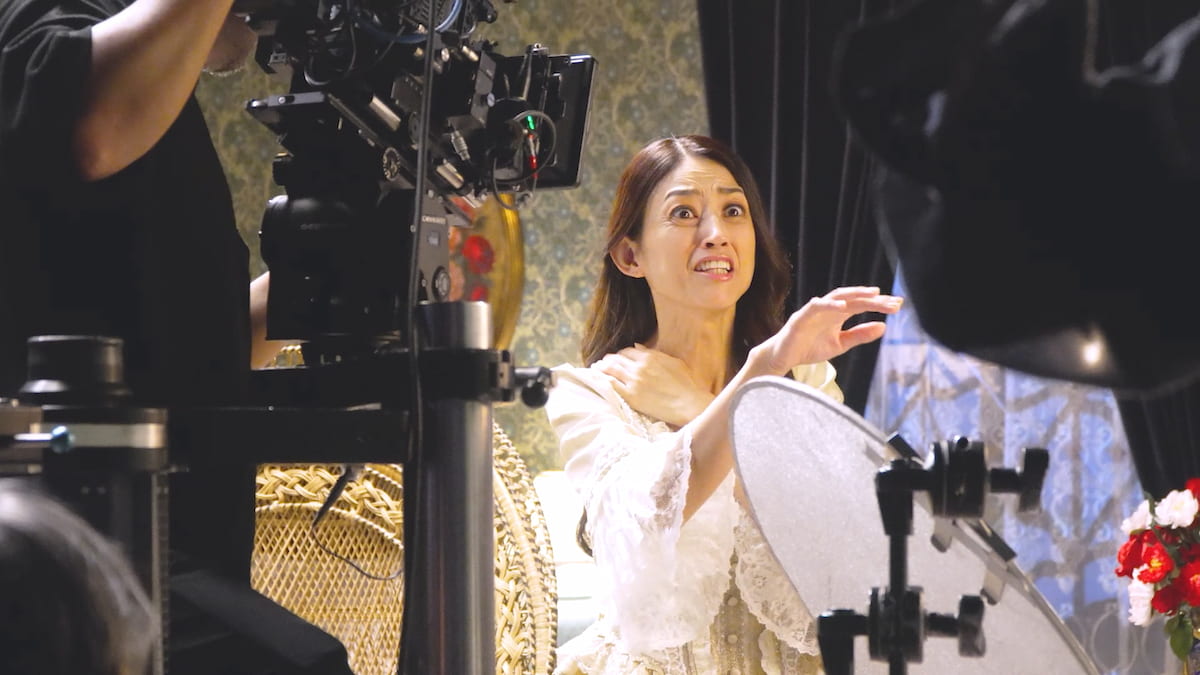 メイキングカットの一部。本編では採用されなかったものも含め、様々な表情のパターンを検討した。