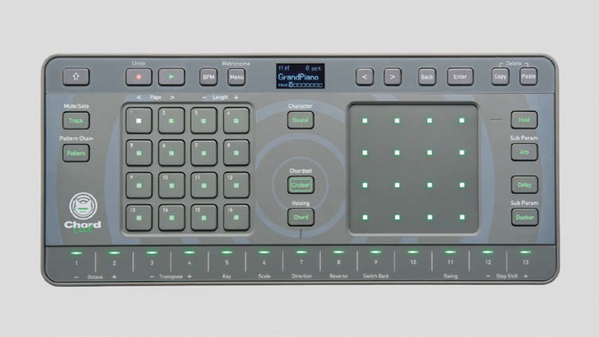 AlphaTheta「Chordcat」(AlphaTheta デザインセンター)。