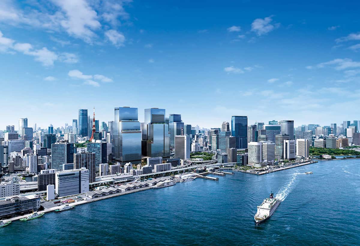 野村不動産「BLUE FRONT SHIBAURA」。