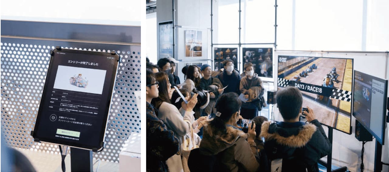「TOKYO PROTOTYPE」会場に出展した「PROMPT RACING」の様子