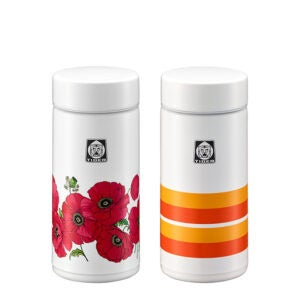 「今年も、きょろちゃんといっしょ。フォトコンテストキャンペーン」では、レトロ柄の真空断熱ボトルをプレゼントする。