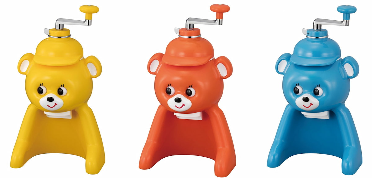 誕生から50年の氷削り器きょろちゃん。