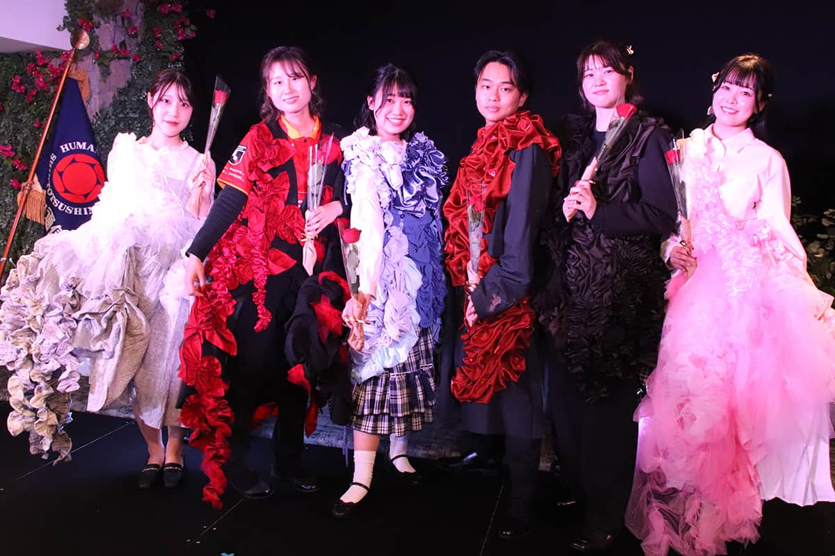 特設ランウェイの様子