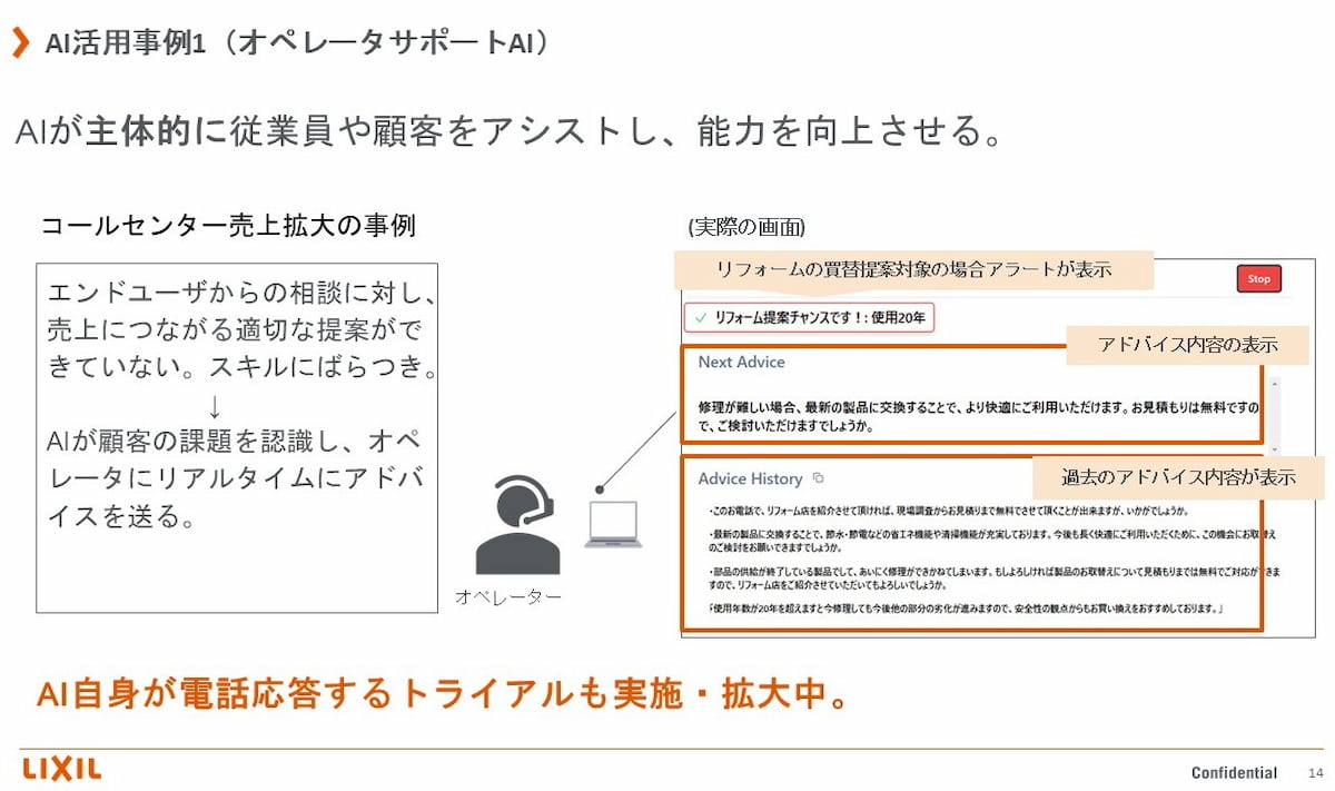 スライド AI活用事例