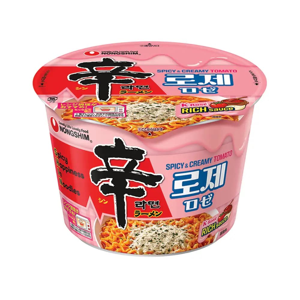 「辛ラーメン ロゼ カップ」