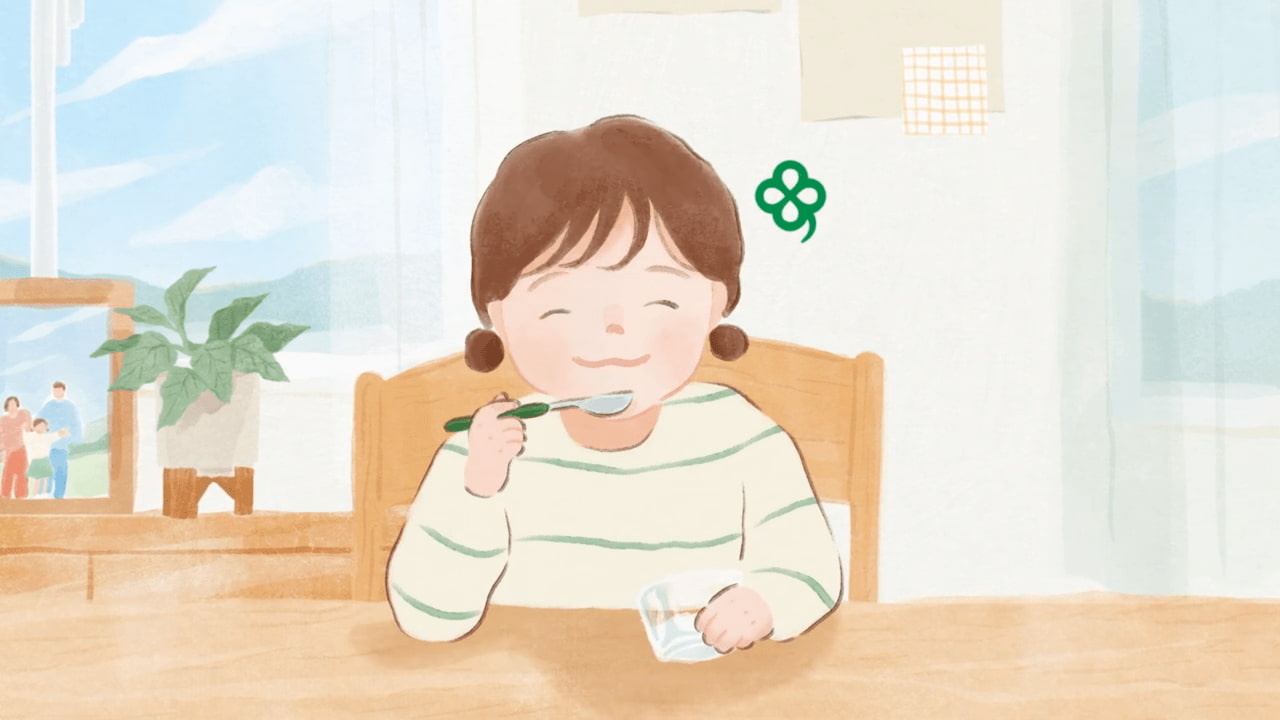テレビCMシリーズ「よつ葉のある暮らし」ヨーグルト篇