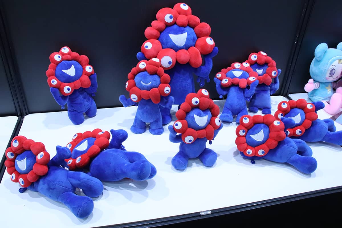 「第19回ライセンシング ジャパン」内で展示されたミャクミャク