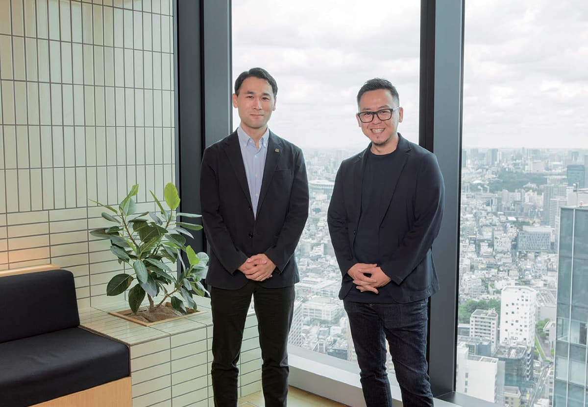 DeNA スポーツ·スマートシティ事業本部 ビジネスプロデュース事業部 兼 リアルエンタメ·アクティベーション部 事業部長 寺嶋 隆司氏、TOW アカウントサービス本部 エグゼクティブ·プロデューサー 別府 卓也氏