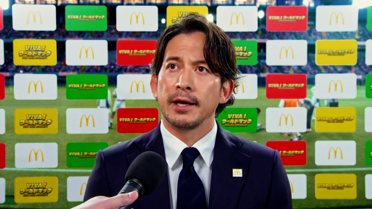 写真 CM 試合後インタビュー篇