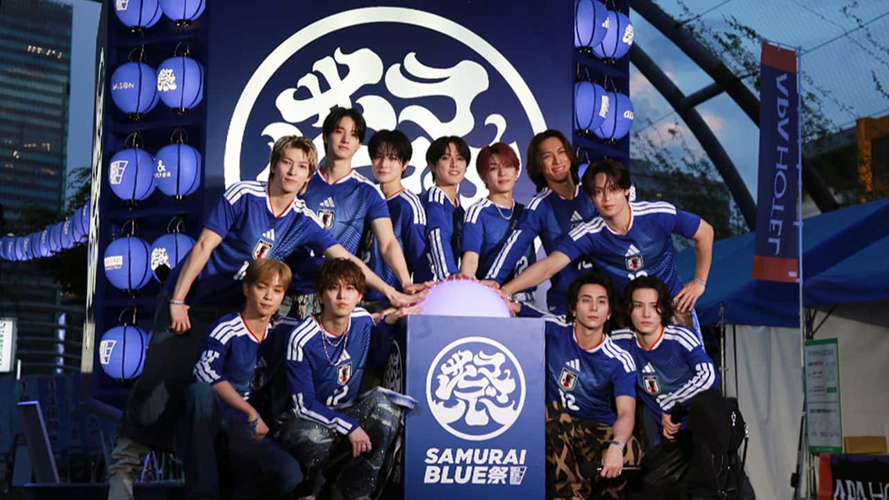 盛り上がりを見せる渋谷のサッカー応援イベント「SAMURAI BLUE祭」