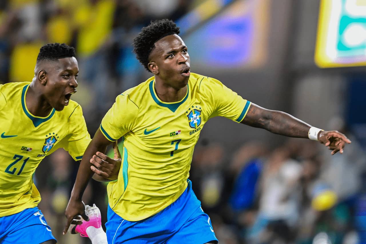 写真 決勝トーナメントで日本に勝利したブラジル代表
