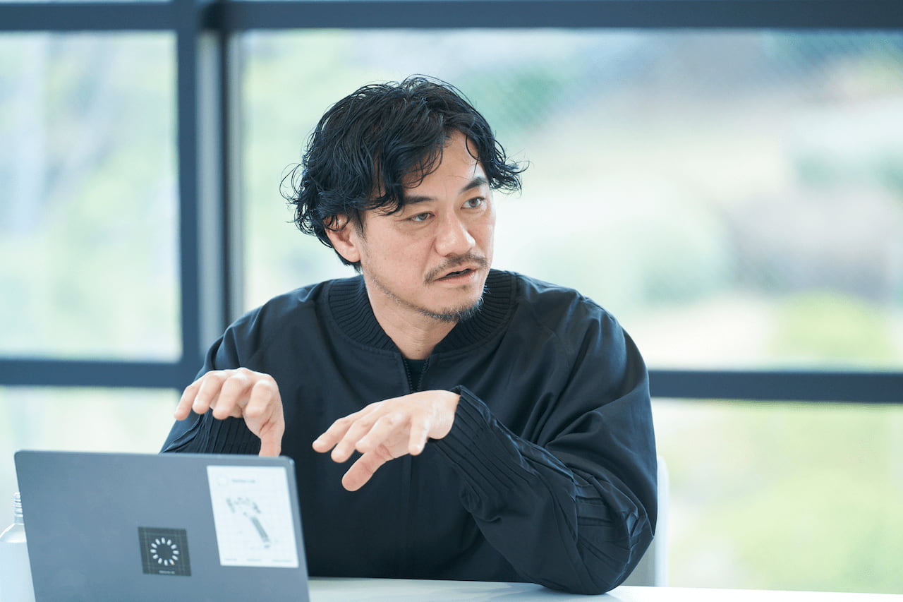 写真 人物 Dentsu Lab チーフクリエイティブオフィサー 田中直基氏