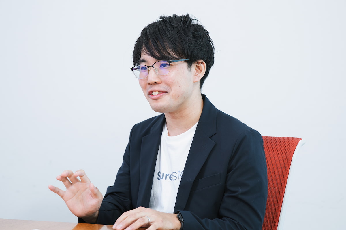 写真 Algoage 横山勇輝 氏