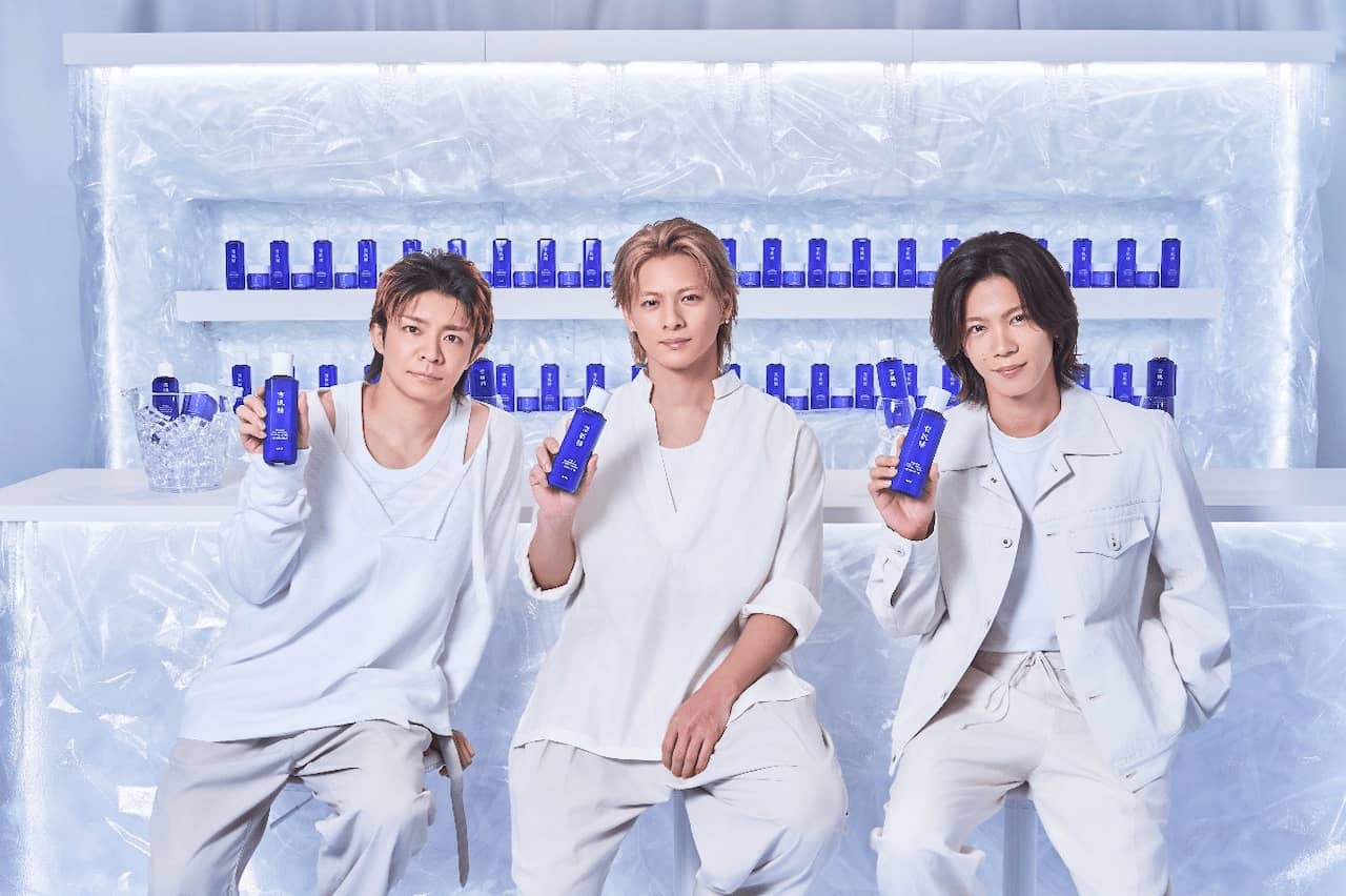 写真 『雪肌精』グローバルブランドミューズのNumber_iも会場を訪れた。