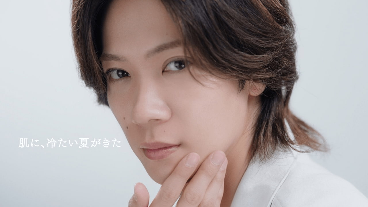 写真 CM カット 「雪肌精『 冷やし雪肌精で涼感美白』篇」