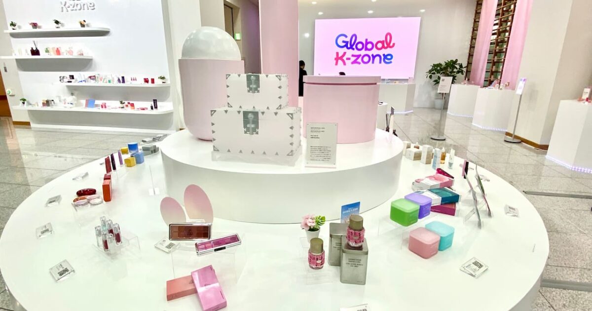 도쿄에 오픈한 한국 코스메틱 체험 공간 'GLOBAL K-ZONE' 미리보기