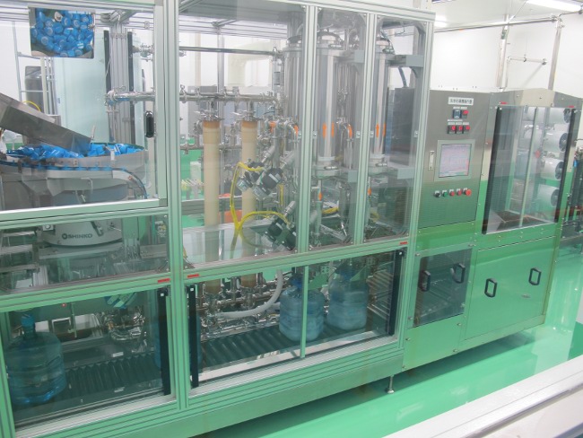 「クリクラ町田プラント」内部